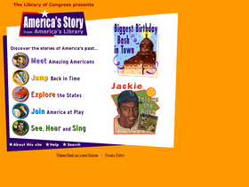 'americaslibrary.gov' screenshot