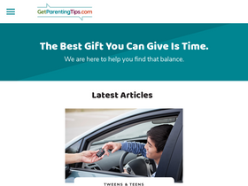 'getparentingtips.com' screenshot
