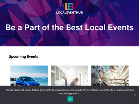 'localeventhub.com' screenshot