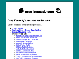 'greg-kennedy.com' screenshot