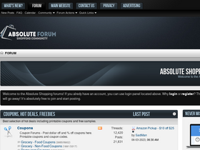 'absolute-forum.com' screenshot