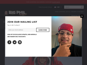 bigphilspeaks.com homepage screenshot