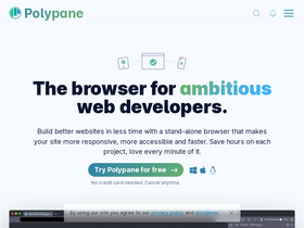 'polypane.app' screenshot