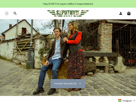 szputnyikshop.hu homepage screenshot