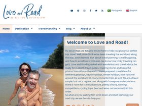 'loveandroad.com' screenshot