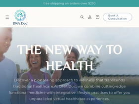 dnadoc.com homepage screenshot