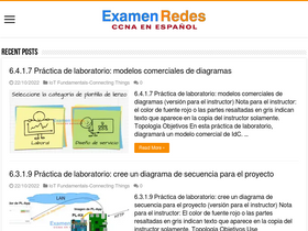 'examenredes.com' screenshot