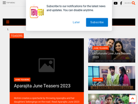 'tellyfeed.net' screenshot