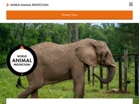 'worldanimalprotection.us' screenshot