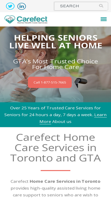 carefecthomecareservices.com