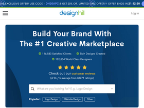 'designhill.com' screenshot