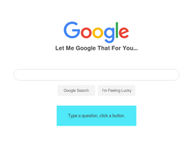 'letmegooglethat.com' screenshot