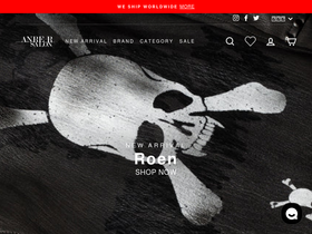 anre-r-salon.com homepage screenshot