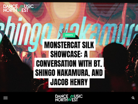 'dancemusicnw.com' screenshot