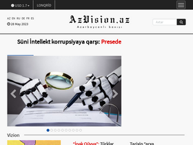 'azvision.az' screenshot