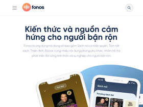 'fonos.vn' screenshot