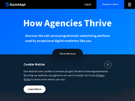 'stackadapt.com' screenshot