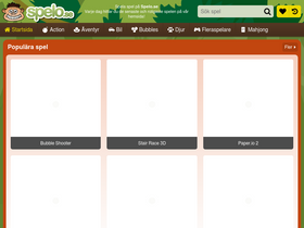 'spelo.se' screenshot