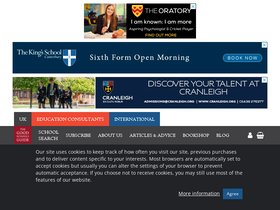 'goodschoolsguide.co.uk' screenshot