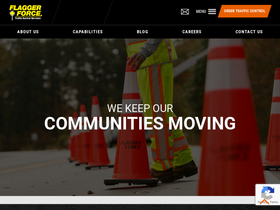 'flaggerforce.com' screenshot