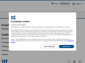 'nt.se' screenshot