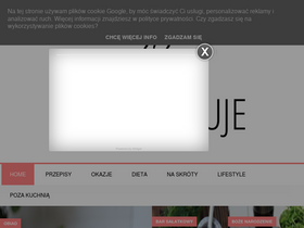 'tysiagotuje.pl' screenshot