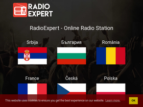 'radioexpert.net' screenshot