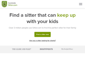 'sitter.com' screenshot