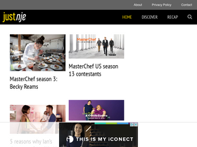'justnje.com' screenshot