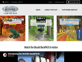 bosskibuilt.com homepage screenshot