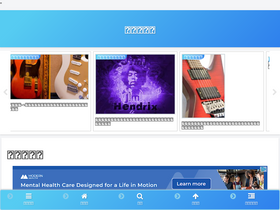 'yubi1guitar.com' screenshot