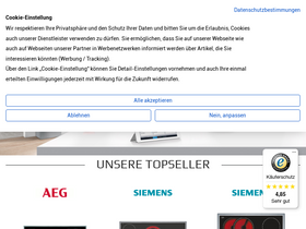 'mybauer.de' screenshot