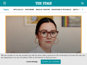 'thestage.co.uk' screenshot