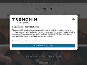 'trendhim.cz' screenshot