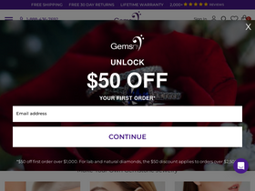 'gemsny.com' screenshot