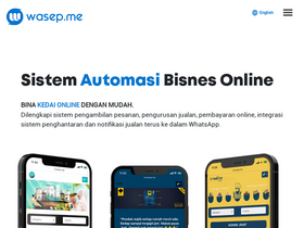 'wasep.me' screenshot