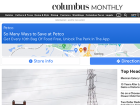 'columbusmonthly.com' screenshot