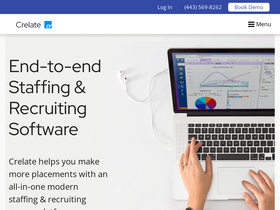 'crelate.com' screenshot