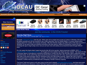 'overclockers.com.au' screenshot