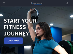 athleticahf.com homepage screenshot