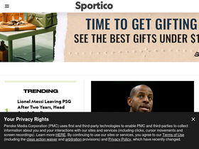 'sportico.com' screenshot