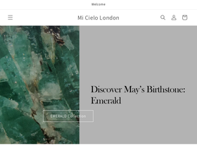micielolondon.com homepage screenshot