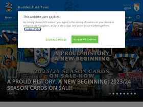 'htafc.com' screenshot