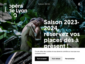 'opera-lyon.com' screenshot
