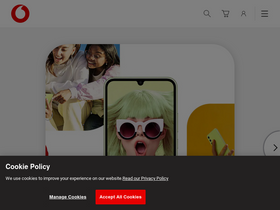 'vodacom.co.za' screenshot