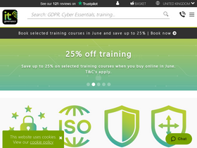 'itgovernance.co.uk' screenshot
