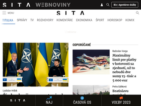 'sita.sk' screenshot