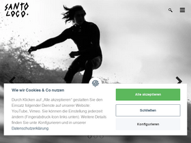 santoloco.com homepage screenshot