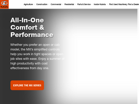 'kubota.ca' screenshot