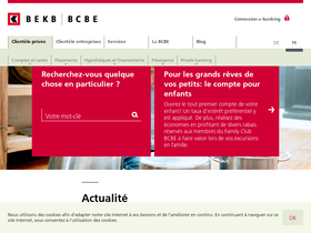 'bcbe.ch' screenshot